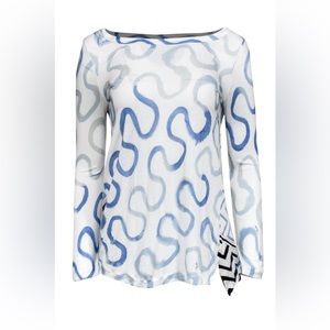 Emilio Pucci Firenze Cotton Cashmere Asymmetrical Top